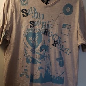 Vintage wood stock t-shirt